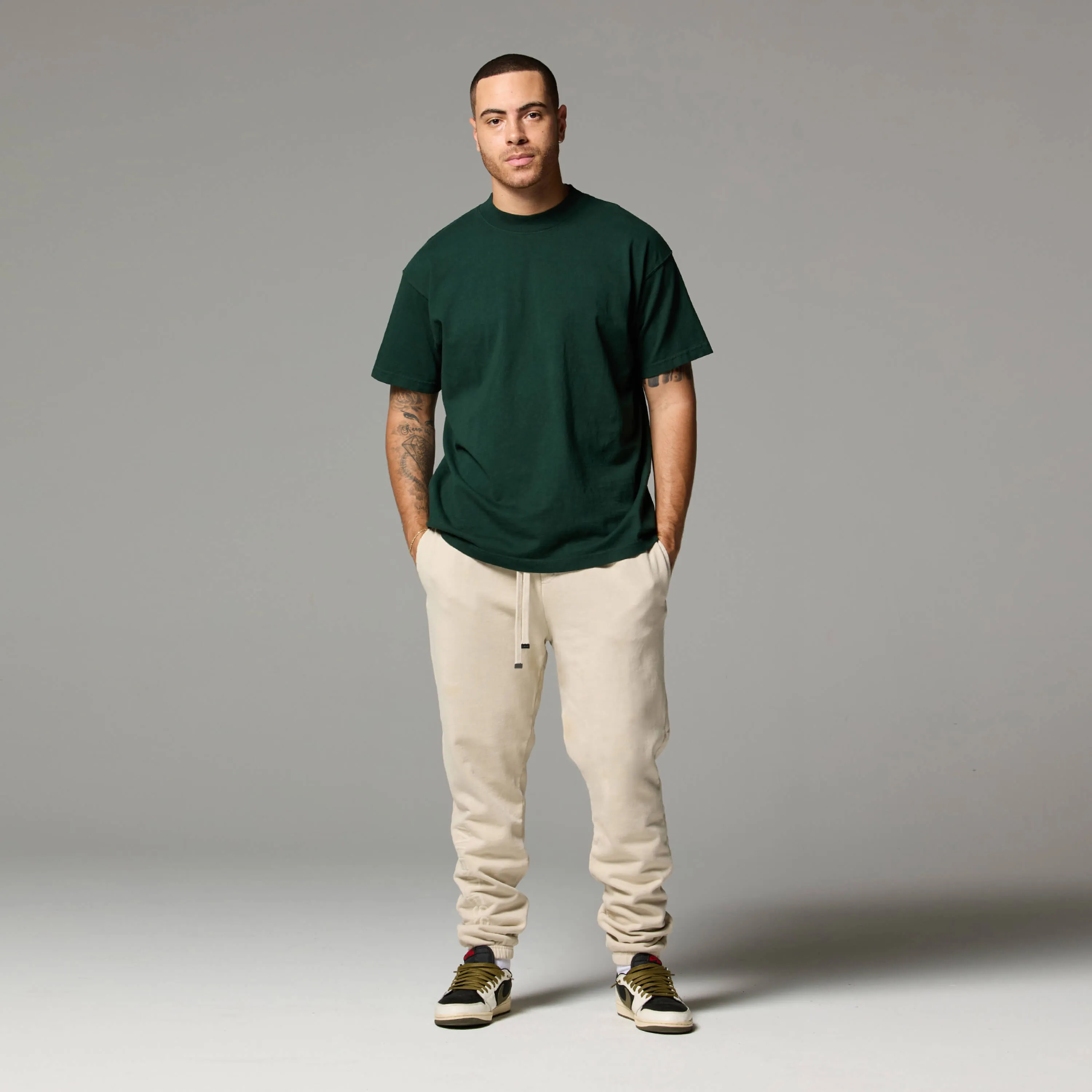 MENS MOCK NECK TEE sold by Talentless product image thumbnail 4