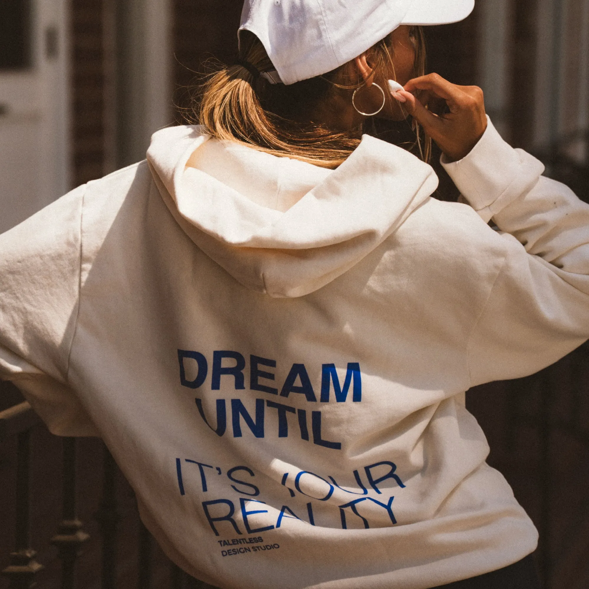 WOMENS DREAM HOODIE sold by Talentless product image thumbnail 2