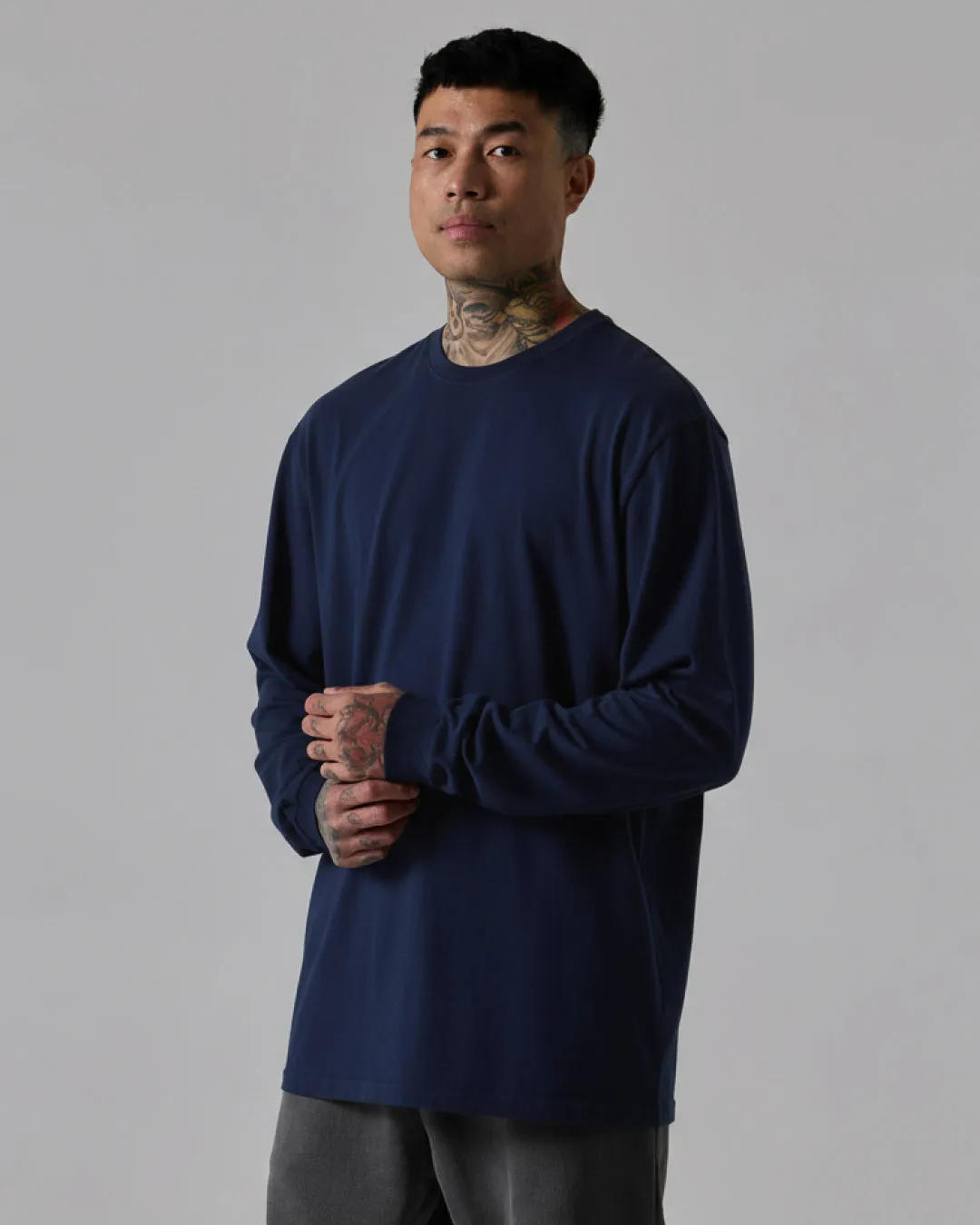 MENS LONG SLEEVE TEE sold by Talentless product image thumbnail 3