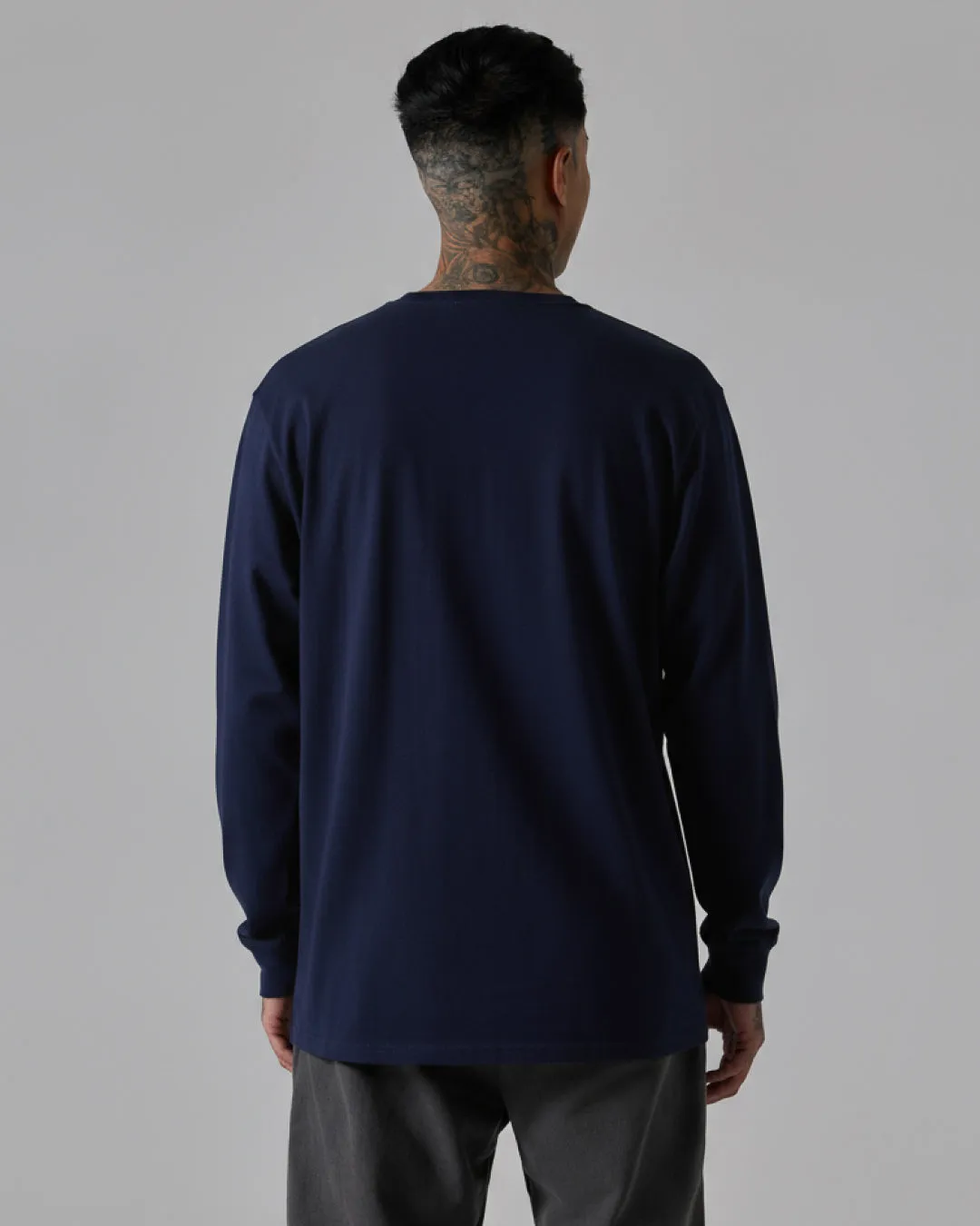 MENS LONG SLEEVE TEE sold by Talentless product image thumbnail 4