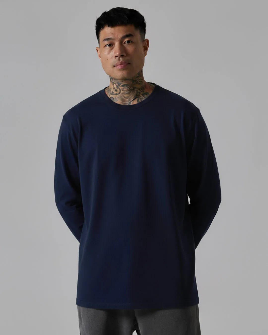 MENS LONG SLEEVE TEE sold by Talentless product image thumbnail 2
