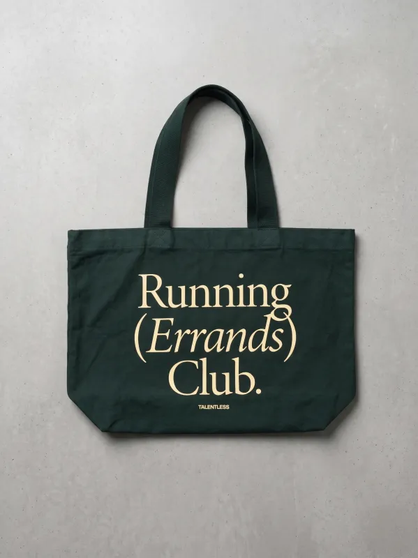 TOTE BAG - RUNNING (ERRANDS) CLUB made by Talentless