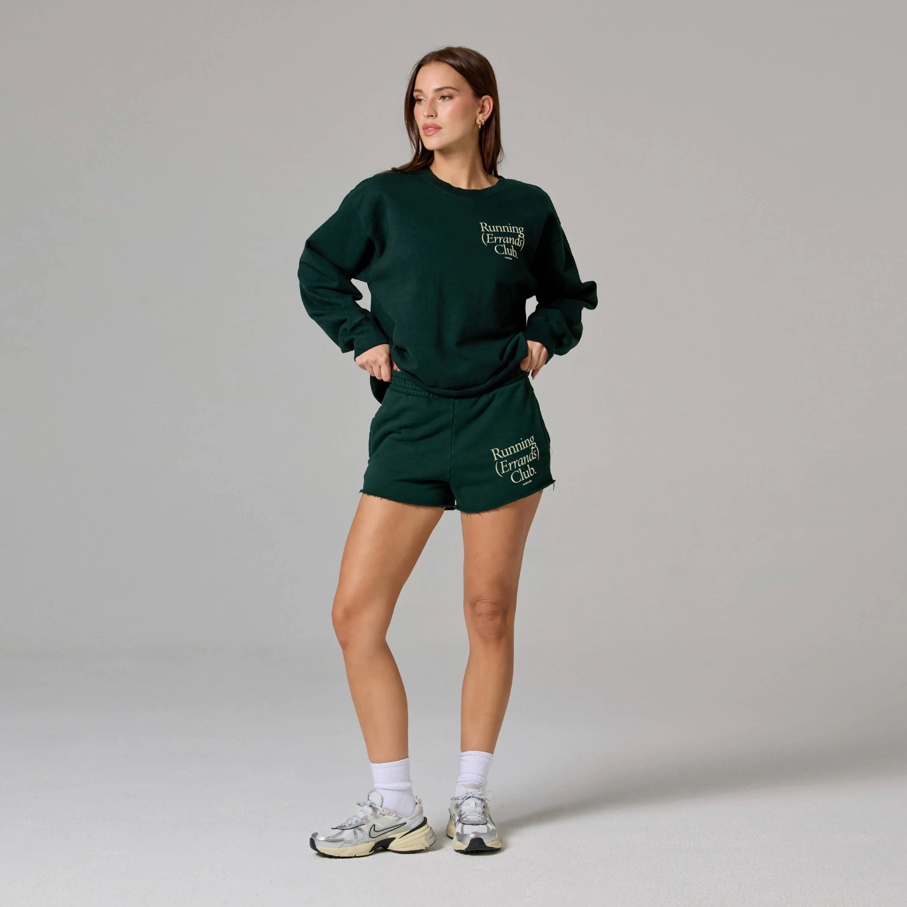 WOMENS RUNNING CLUB CREWNECK sold by Talentless product image thumbnail 5