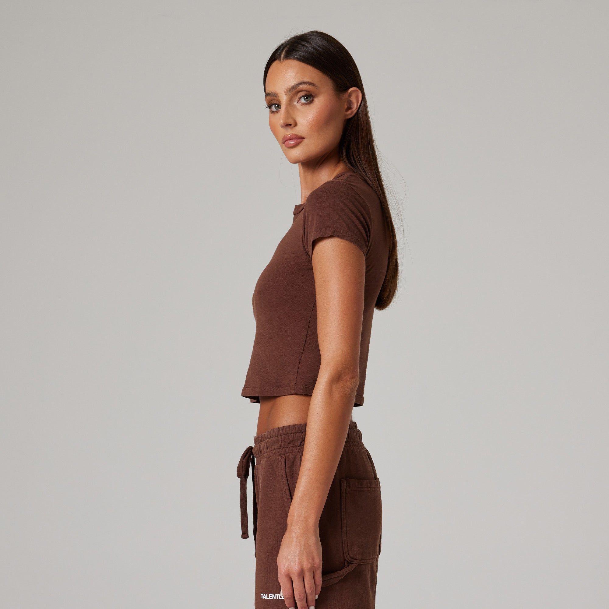 WOMENS BABY TEE sold by Talentless product image thumbnail 3