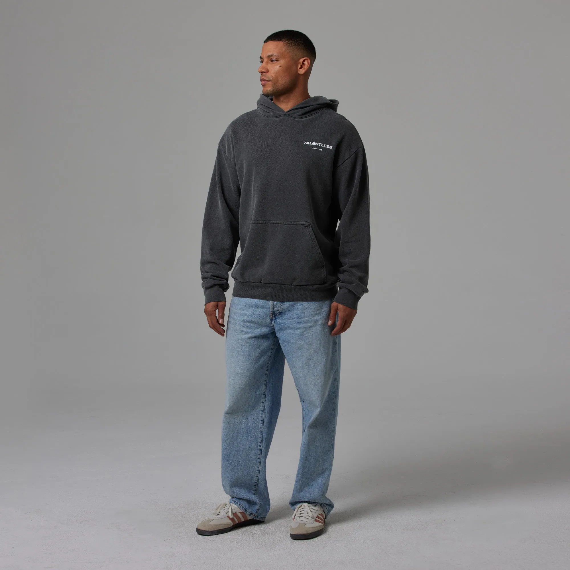 MENS HOODIE - CIRCLE LOGO sold by Talentless product image thumbnail 5