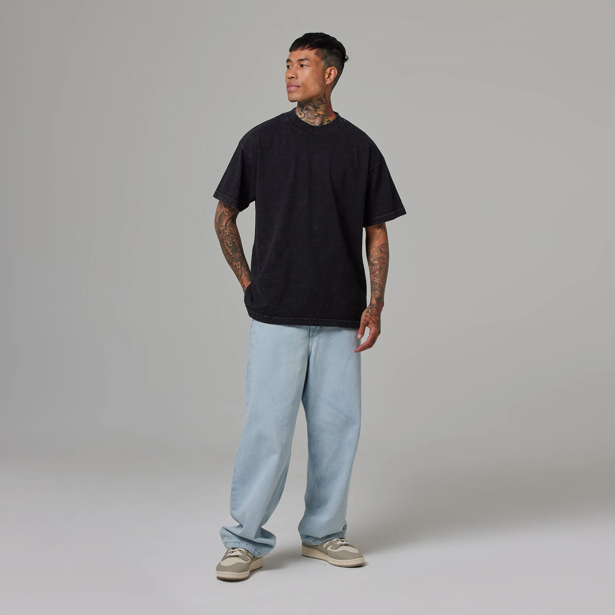 MENS MOCK NECK TEE sold by Talentless product image thumbnail 5