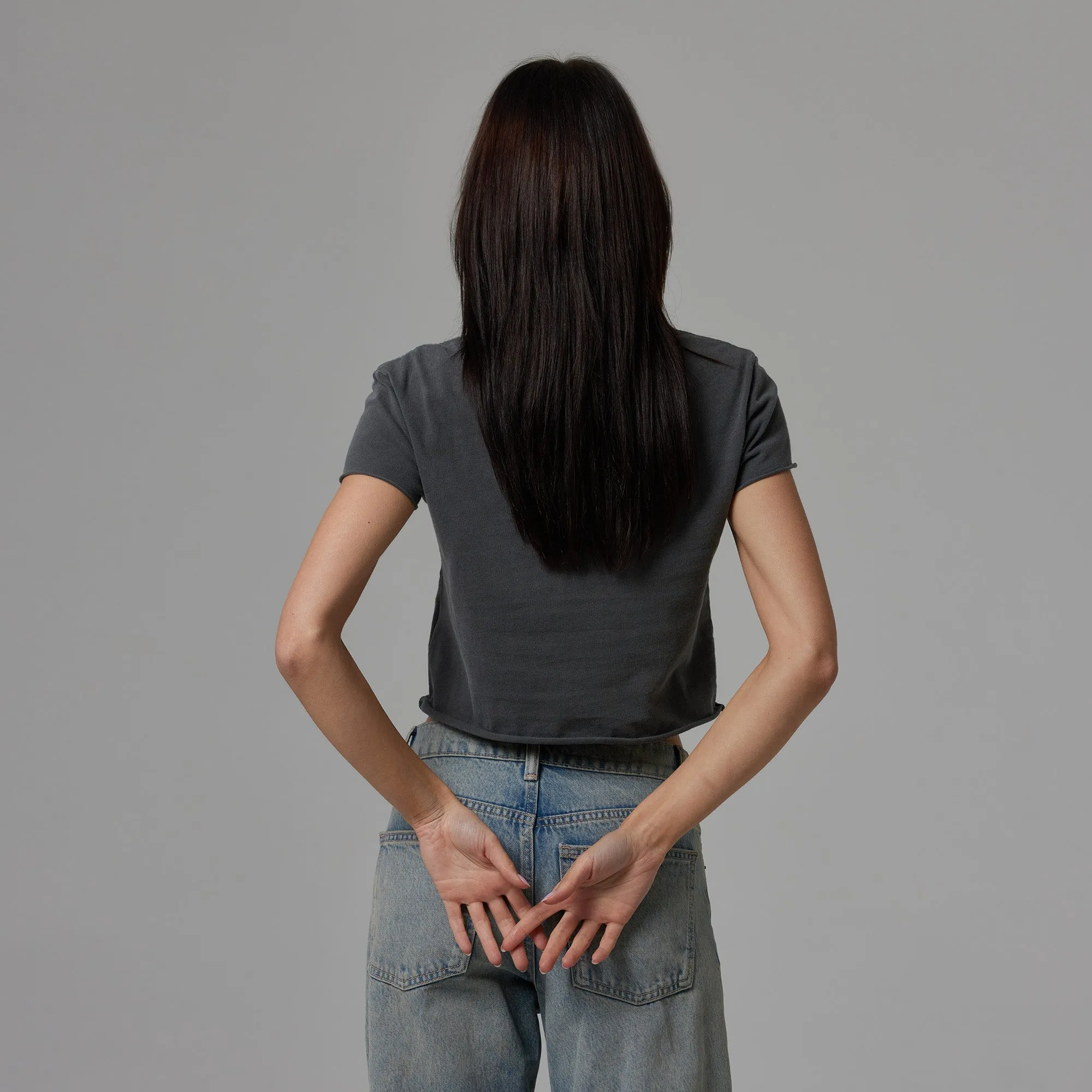 WOMENS ROLLER TEE sold by Talentless product image thumbnail 3