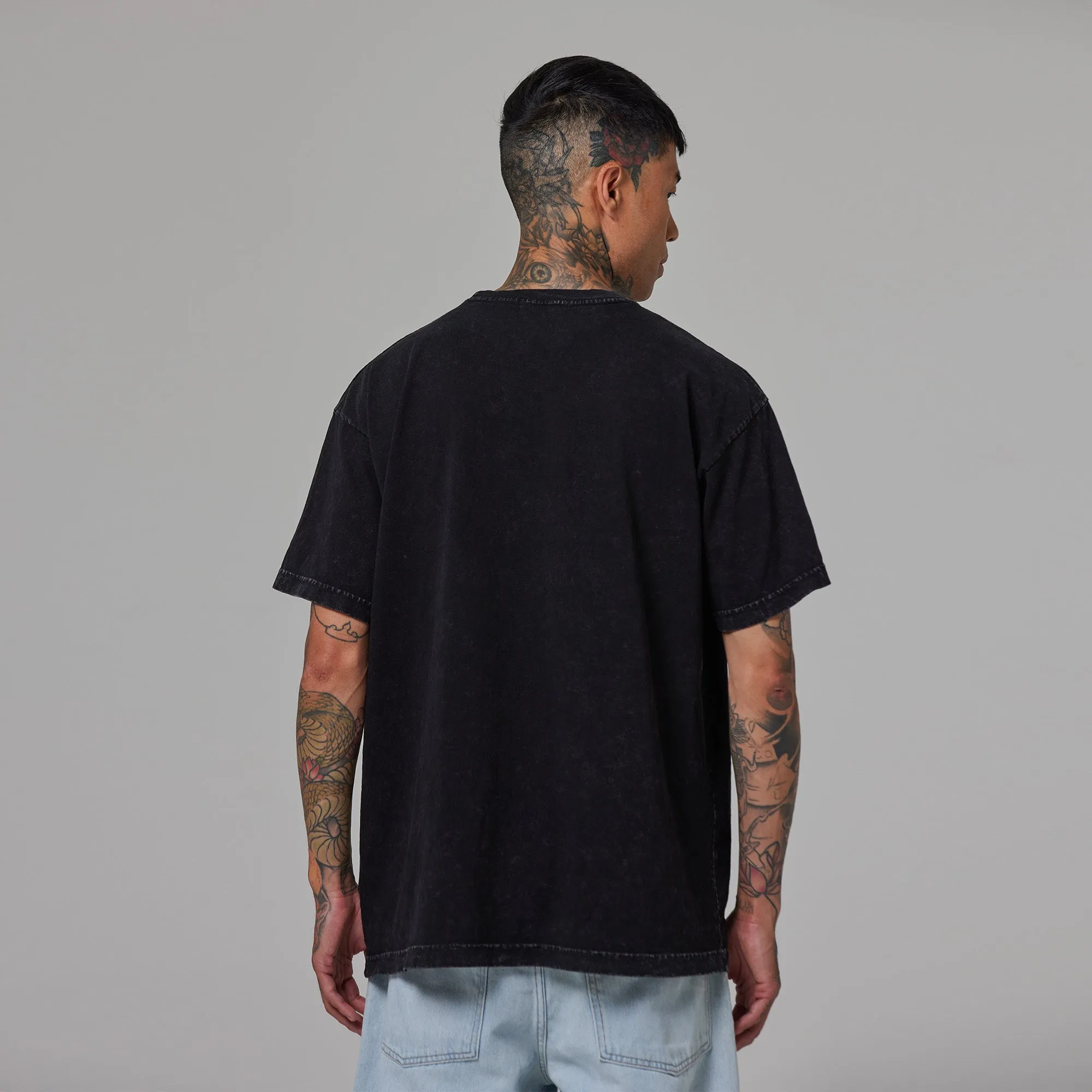 MENS DROP SHOULDER TEE sold by Talentless product image thumbnail 5