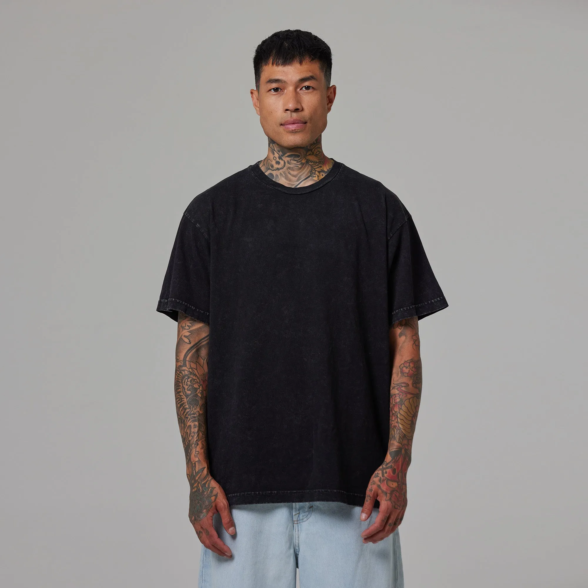 MENS DROP SHOULDER TEE sold by Talentless product image thumbnail 2