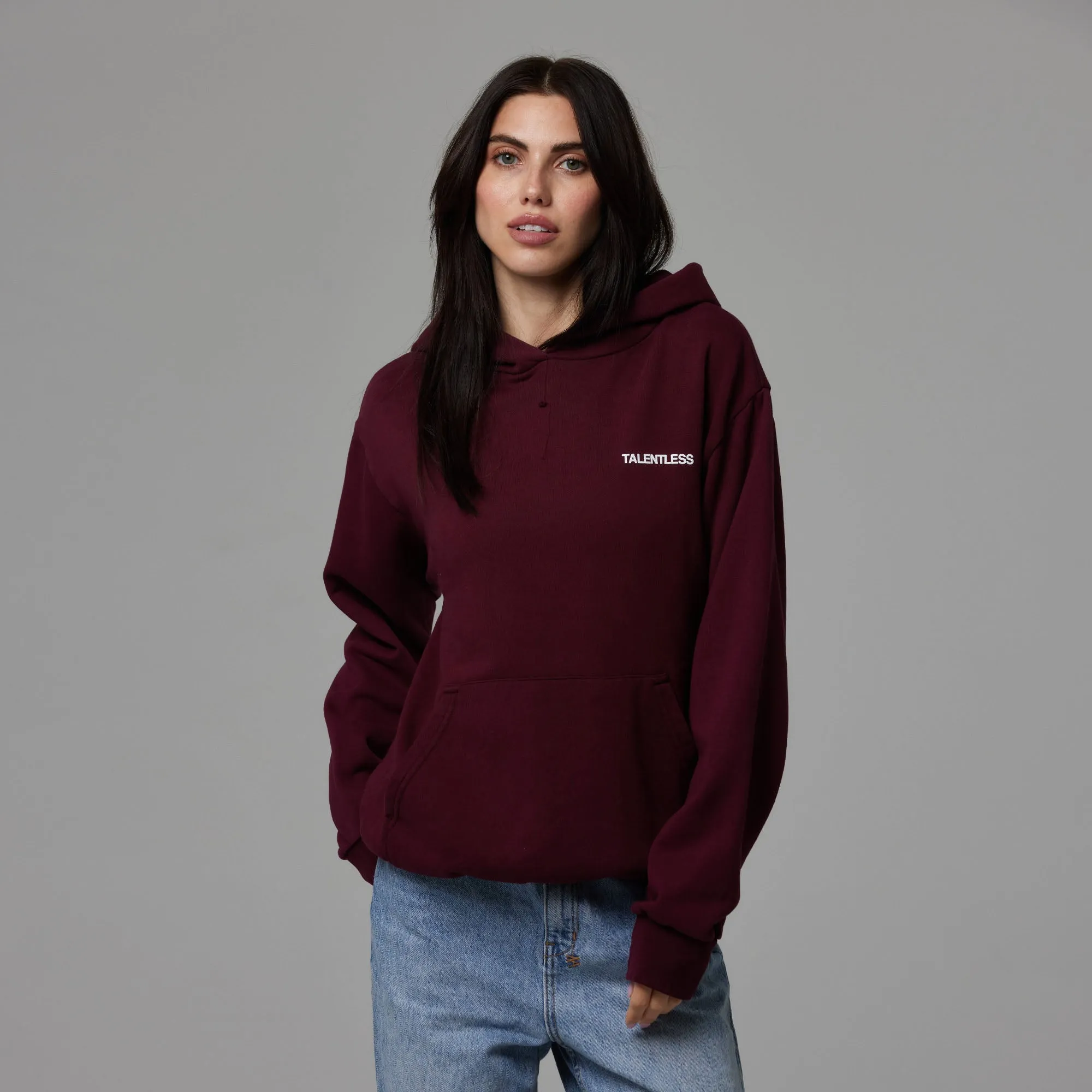 WOMENS LIGHTWEIGHT HOODIE sold by Talentless product image thumbnail 2