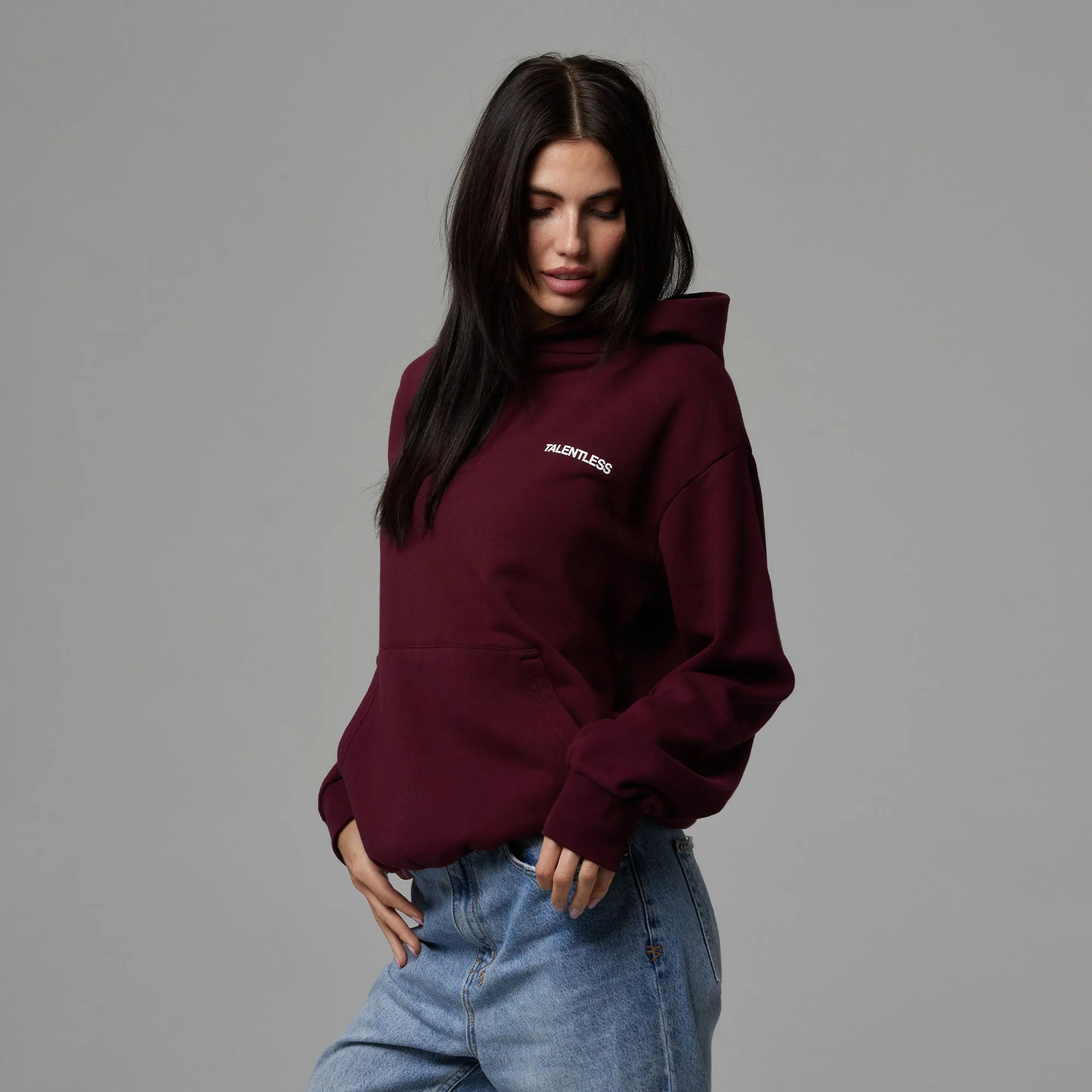 WOMENS LIGHTWEIGHT HOODIE sold by Talentless product image thumbnail 3