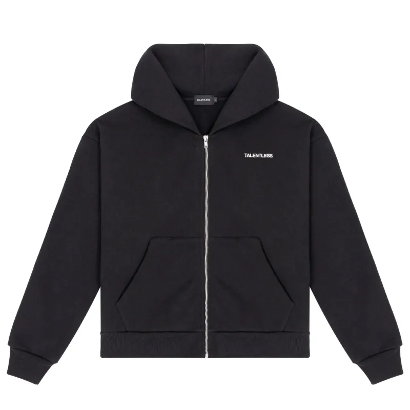 MENS HEAVYWEIGHT CIRCLE LOGO ZIP HOODIE sold by Talentless