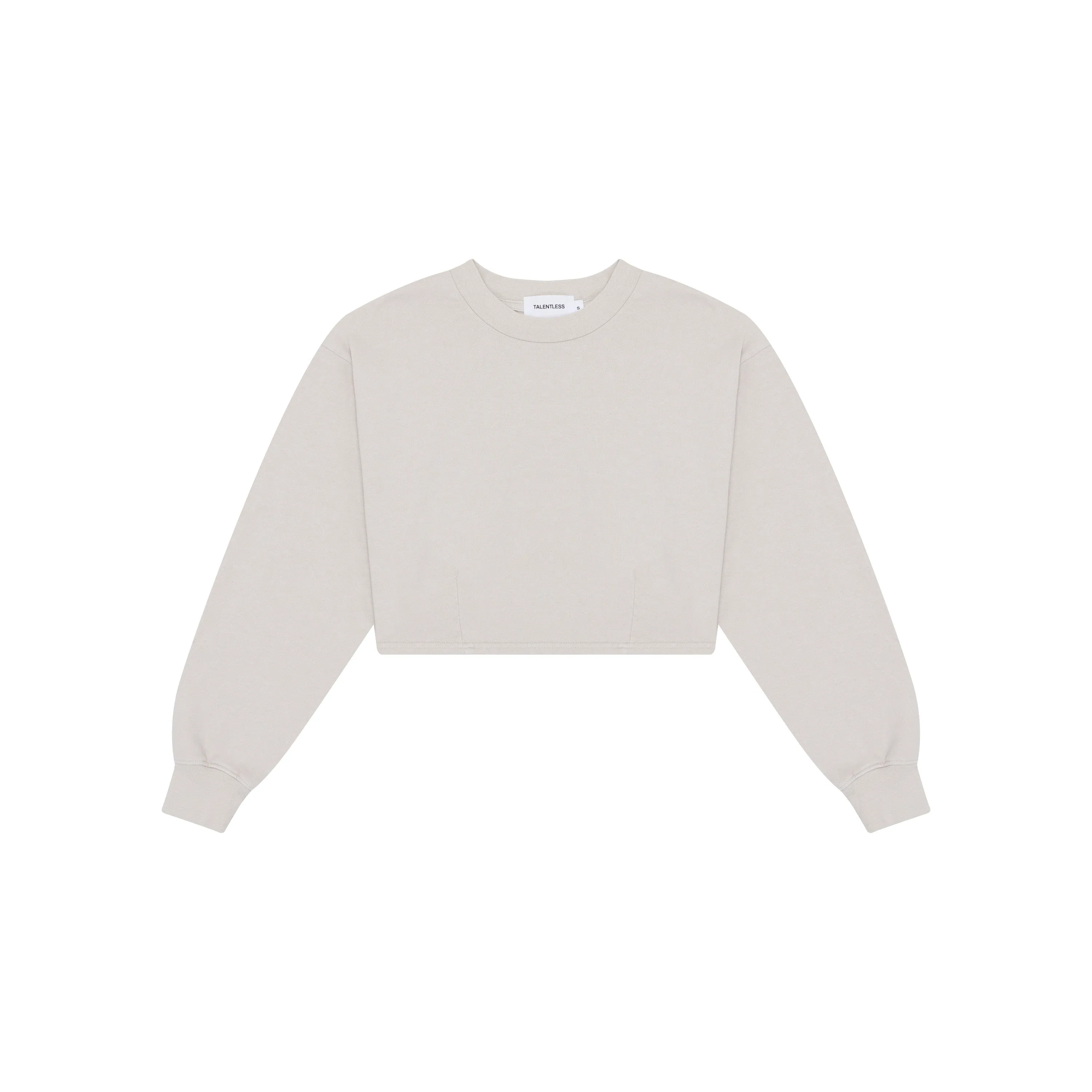 WOMENS CROP DART LIGHTWEIGHT CREWNECK sold by Talentless