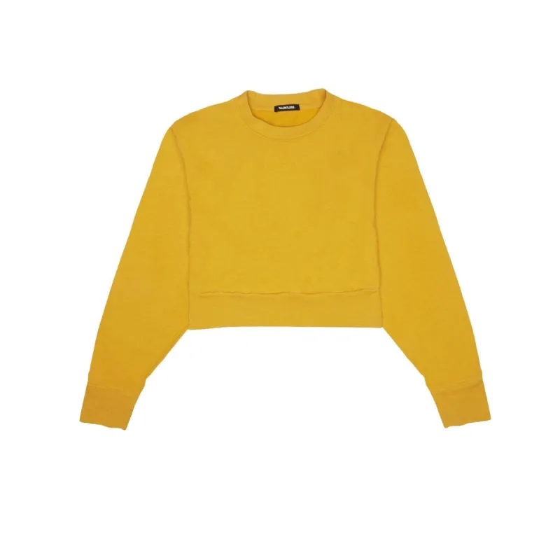 WOMENS DOLMAN CROP CREWNECK made by Talentless