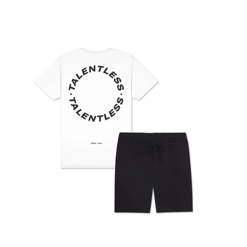 MENS CIRCLE LOGO TEE + LIGHTWEIGHT SHORTS - BUNDLE sold by Talentless