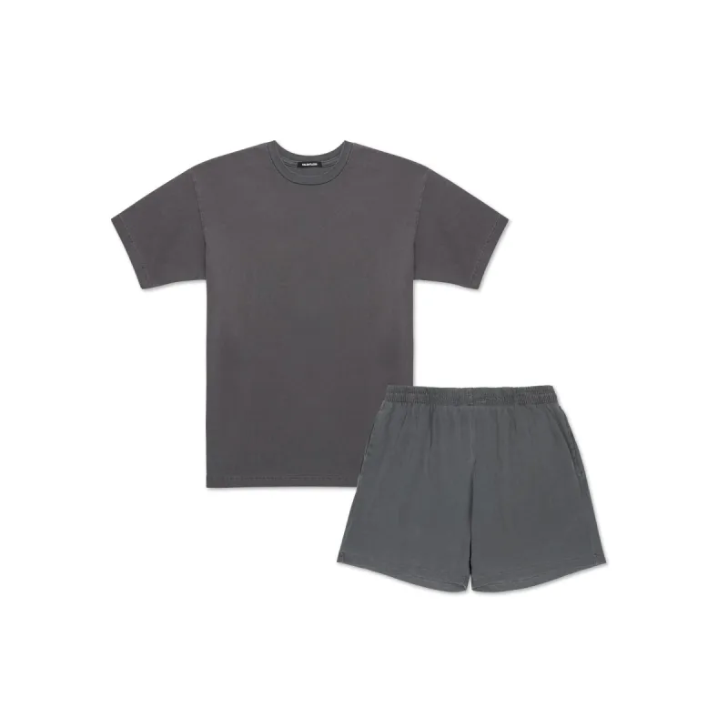 MENS DROP SHOULDER TEE + JERSEY SHORTS - BUNDLE sold by Talentless