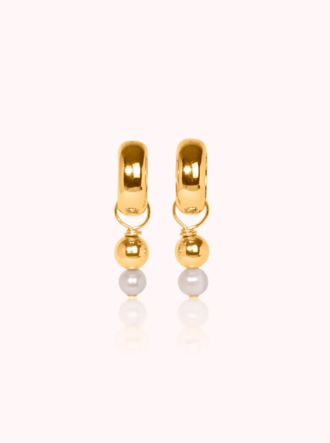 Thea Gold Earrings sold by Adorn Pili