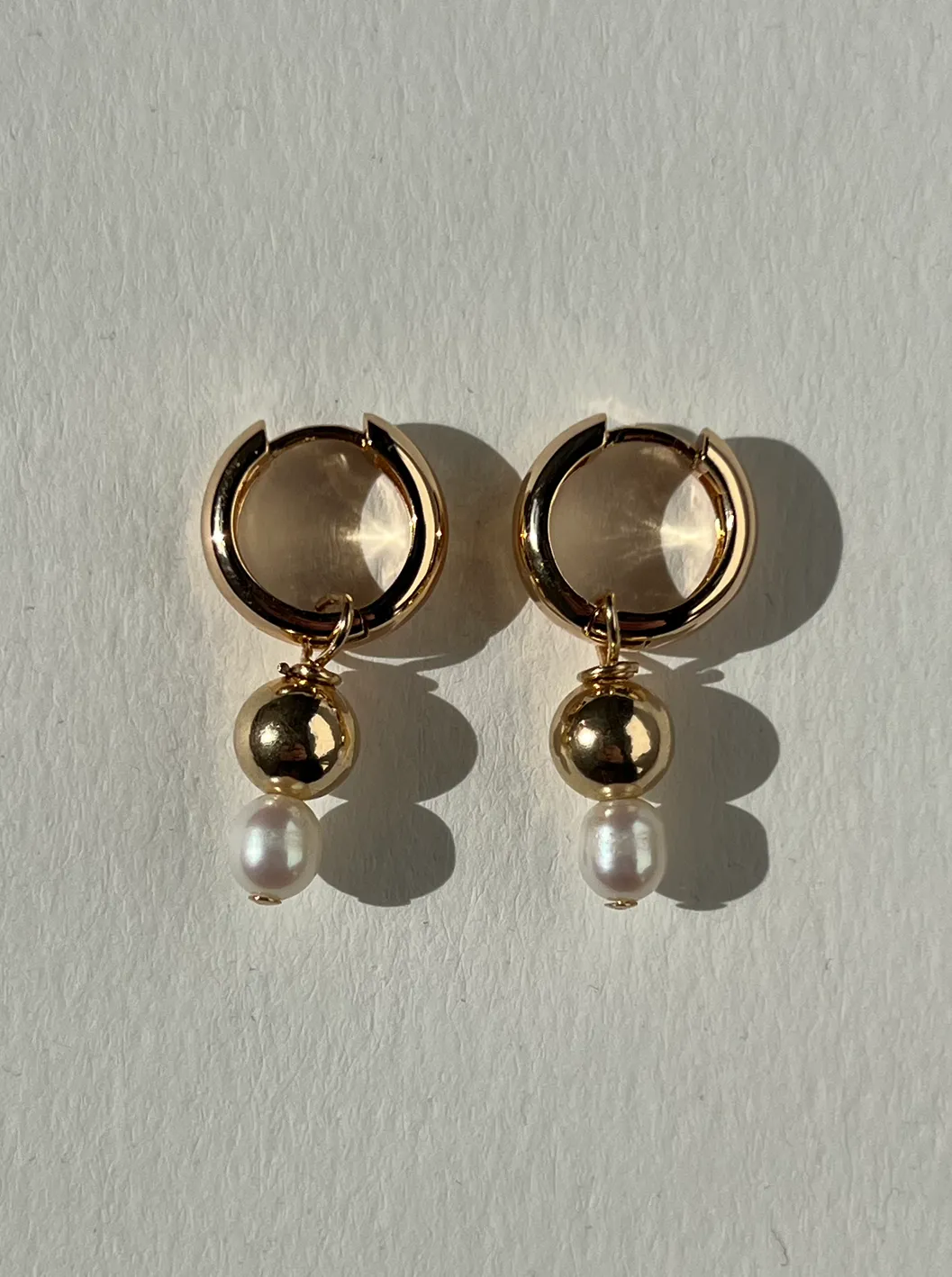 Thea Gold Earrings sold by Adorn Pili product image thumbnail 3