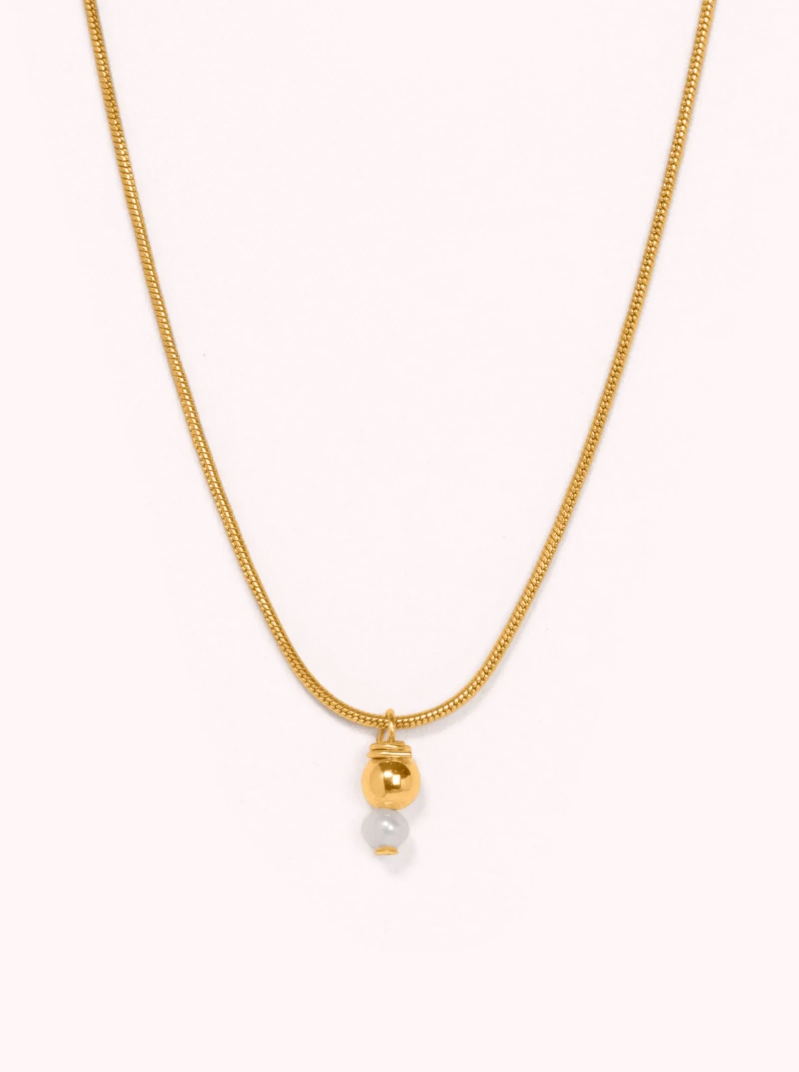 Thea Gold Necklace sold by Adorn Pili