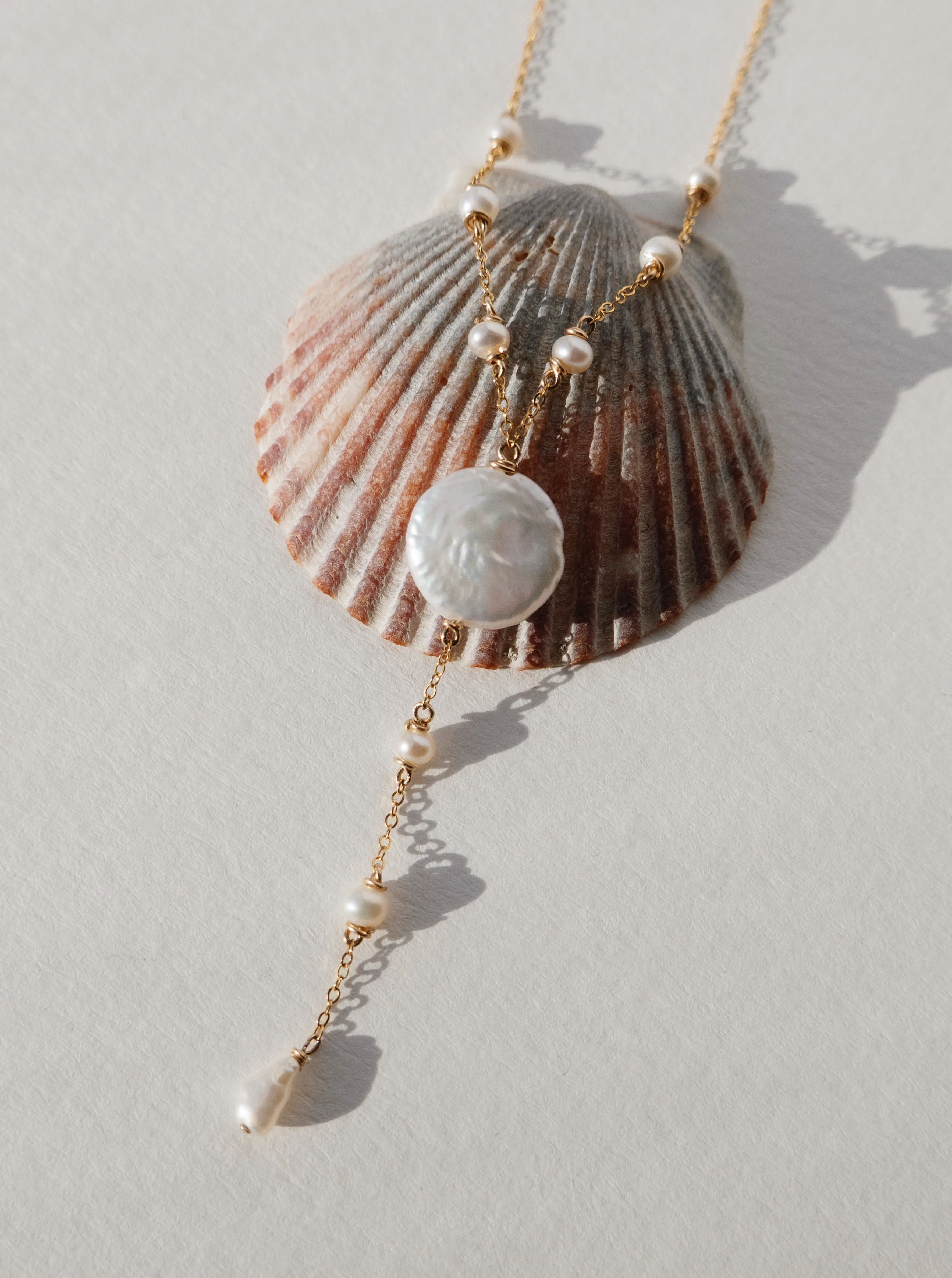 Lana Lariat Necklace sold by Adorn Pili product image thumbnail 3