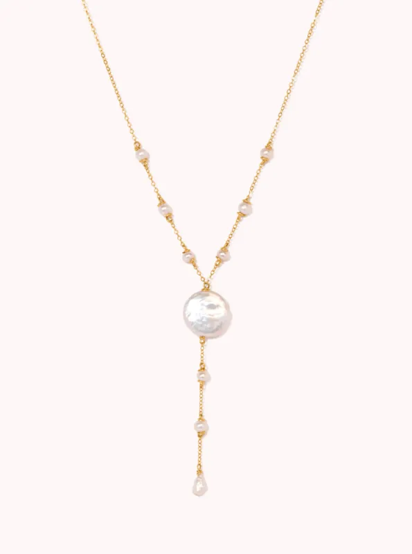Lana Lariat Necklace sold by Adorn Pili