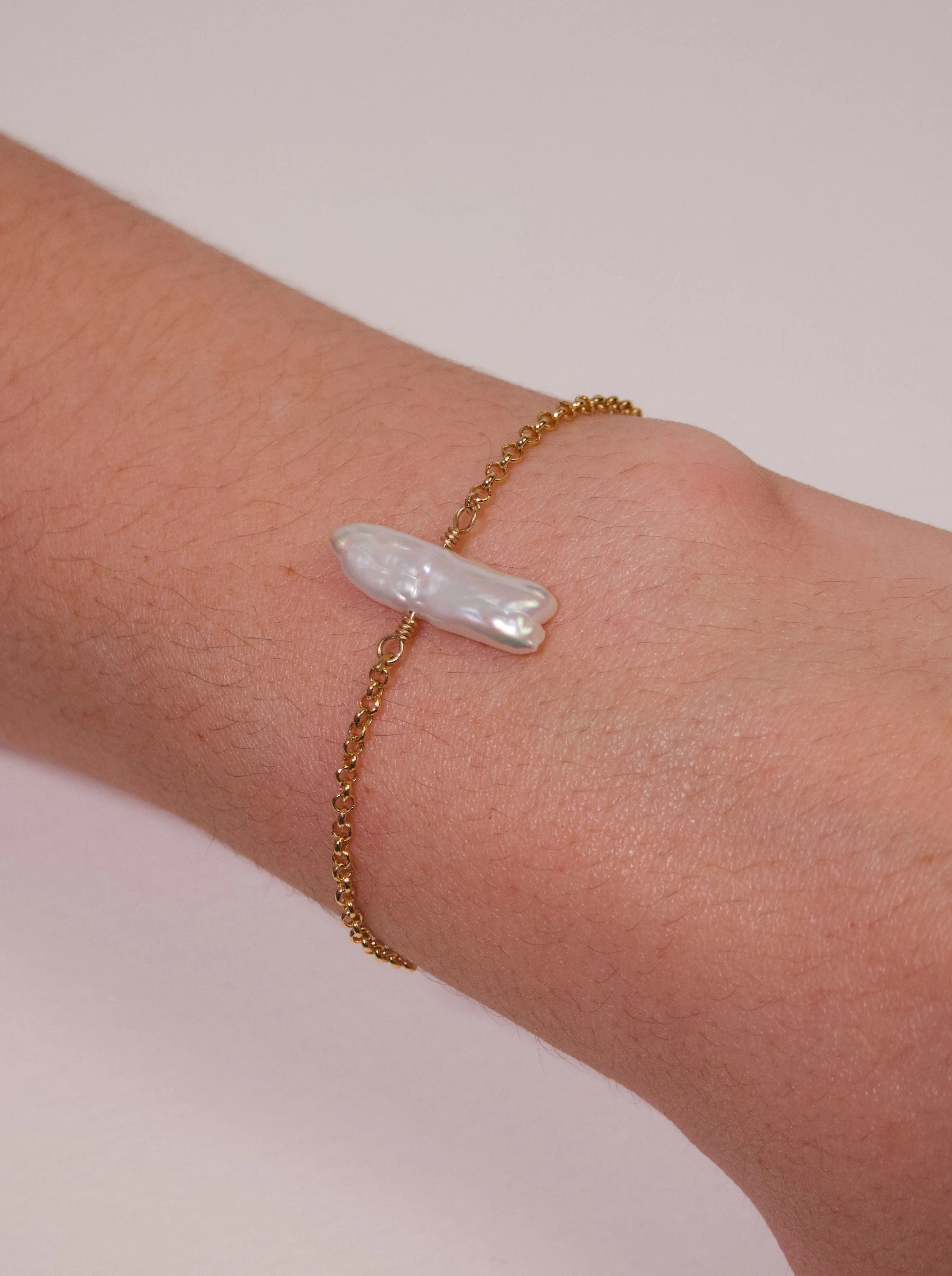 Stick Pearl Bracelet sold by Adorn Pili product image thumbnail 2