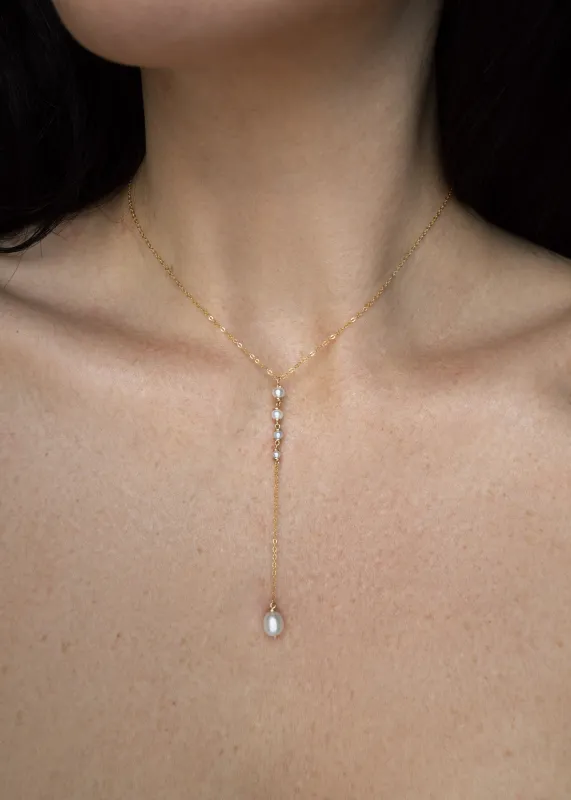 14K Lucine Necklace made by Adorn Pili