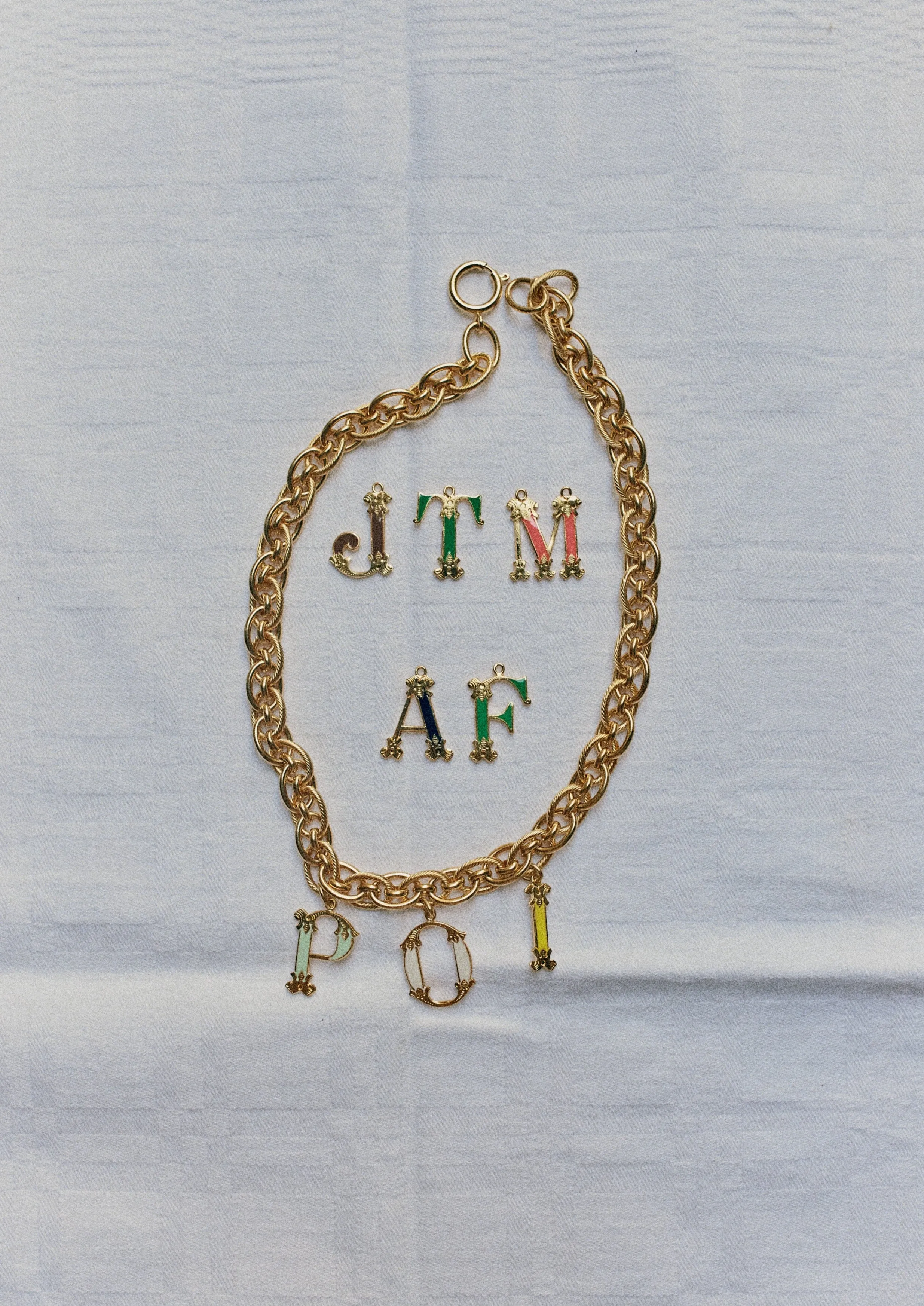 Bright Words necklace sold by Bangle Begum product image thumbnail 2