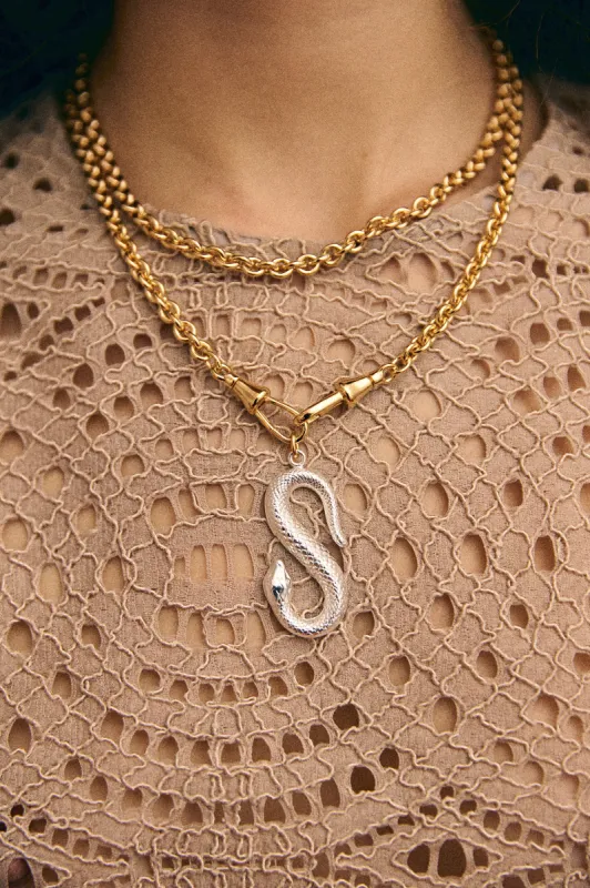 Lovers necklace Snake sold by Bangle Begum