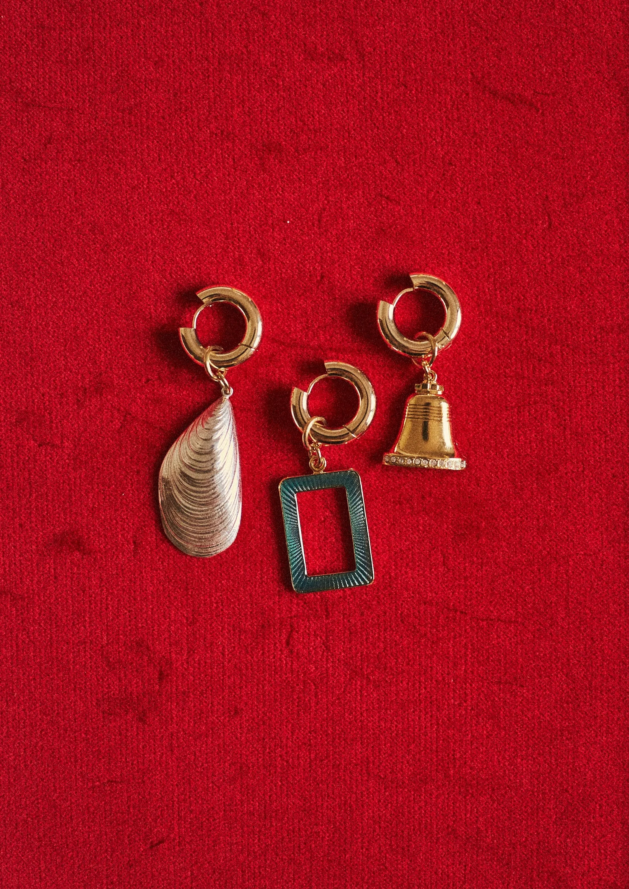 Lovers earring Mussel sold by Bangle Begum product image thumbnail 5