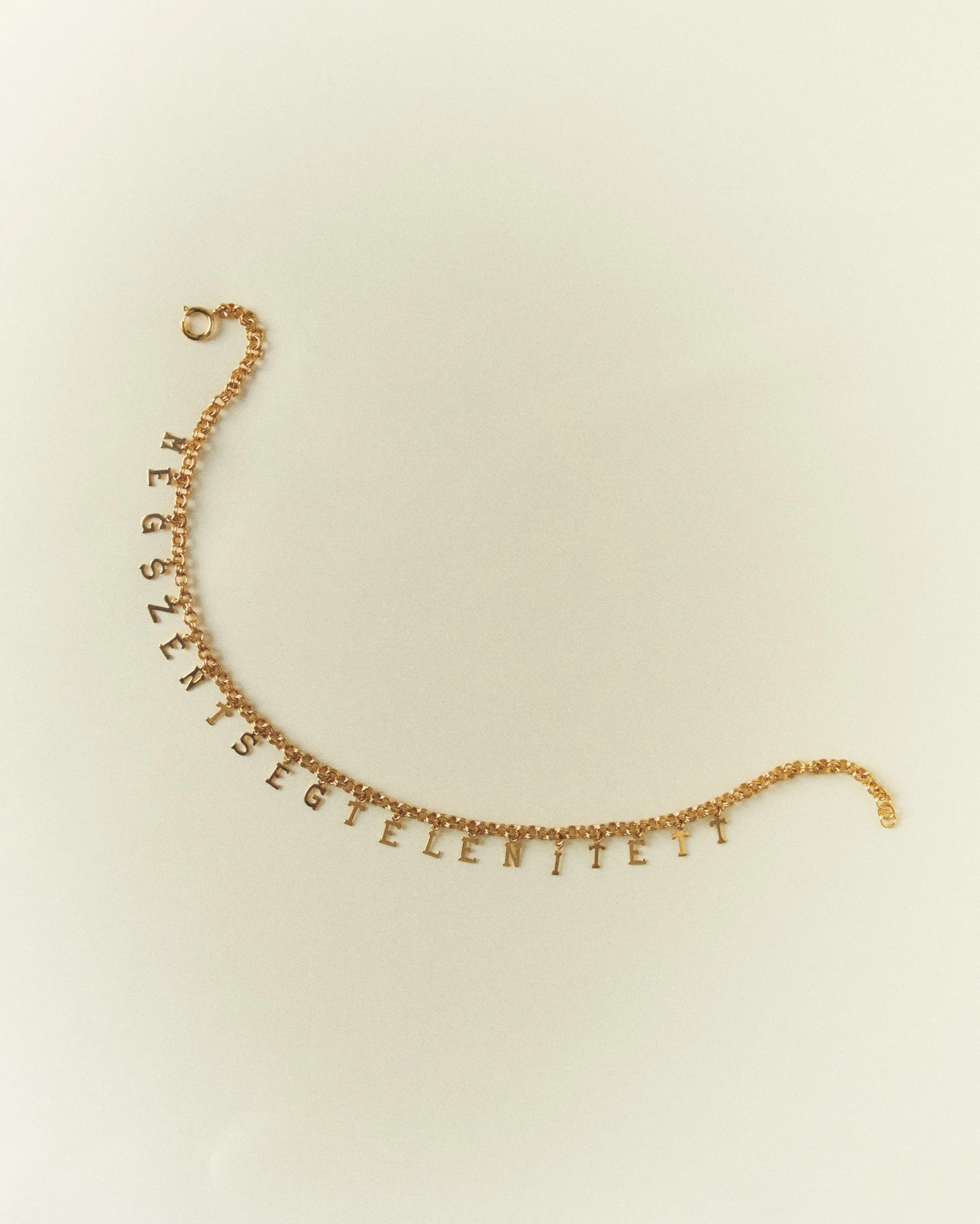 *Custom* Weird Words necklace sold by Bangle Begum product image thumbnail 4