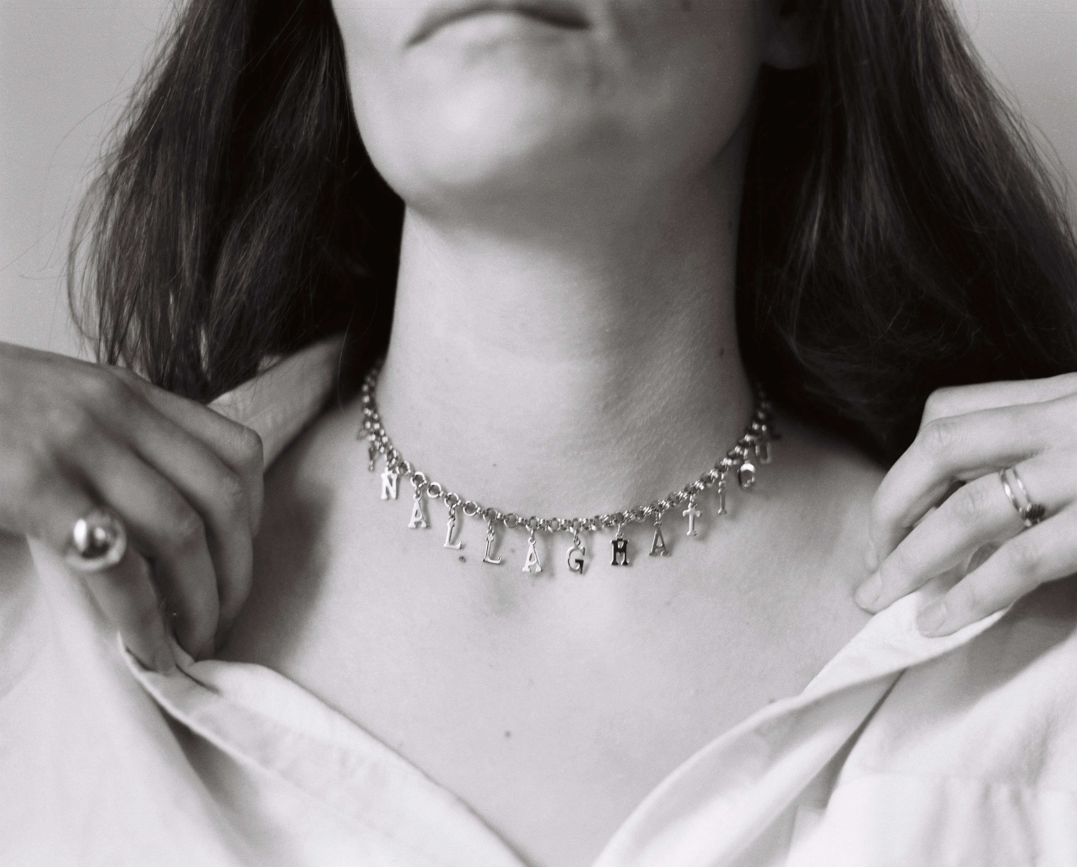 *Custom* Weird Words necklace sold by Bangle Begum product image thumbnail 2