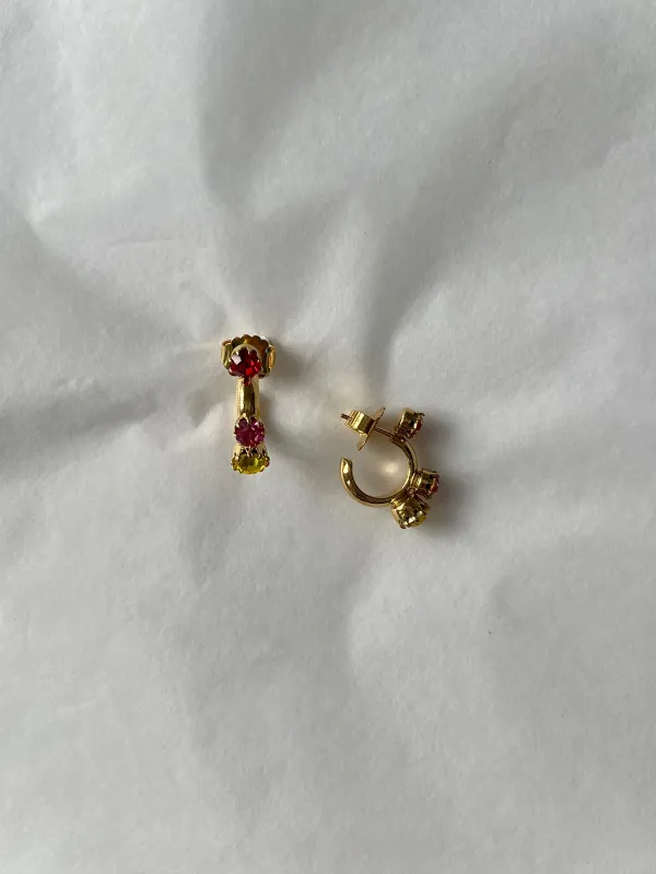 Stromboli earrings (hoop pair) sold by Bangle Begum