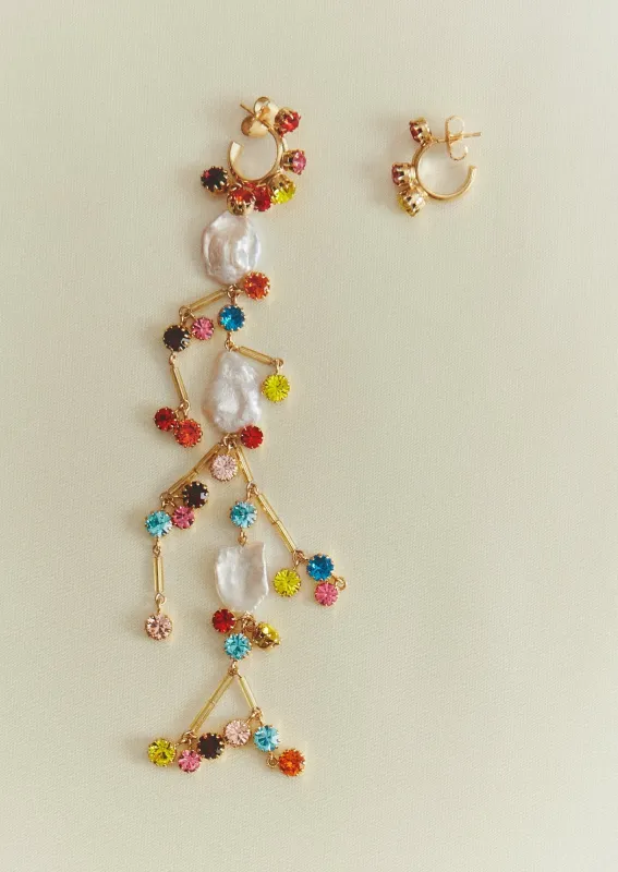 Stromboli earrings (long pair) sold by Bangle Begum