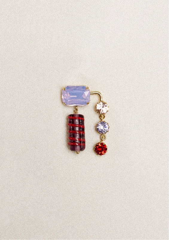 Aglaé earring Lilac sold by Bangle Begum