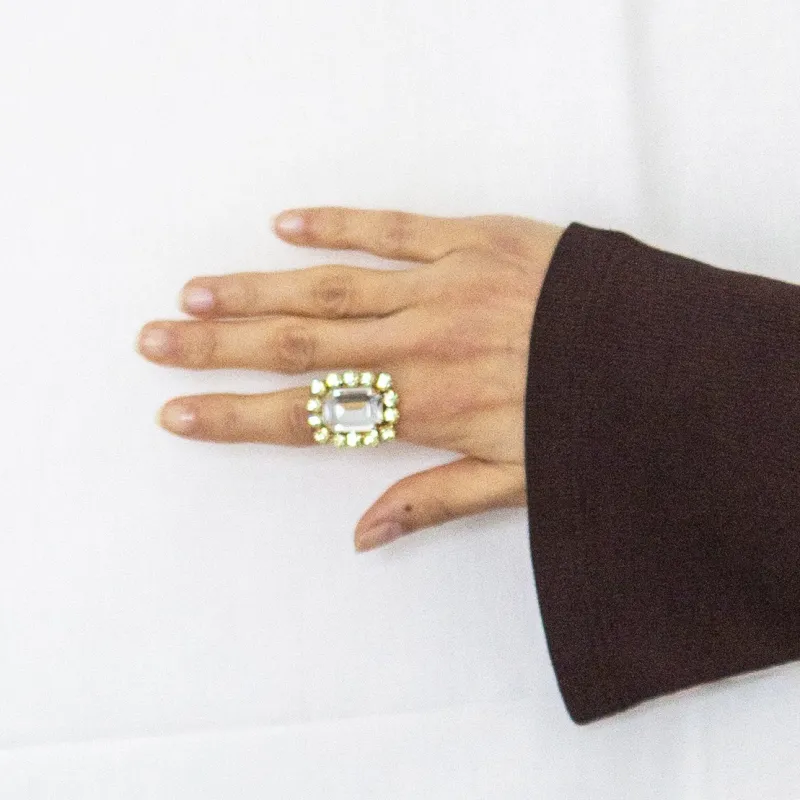 Rebecca ring White sold by Bangle Begum