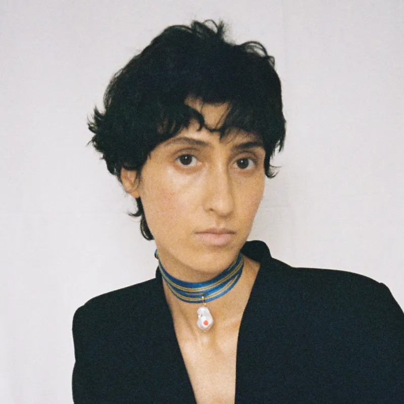 Padmé necklace ribbon sold by Bangle Begum