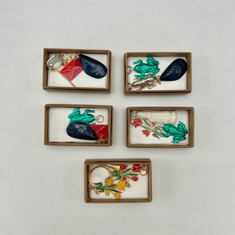 Braderie BB - Lovers charms (3 pcs) made by Bangle Begum