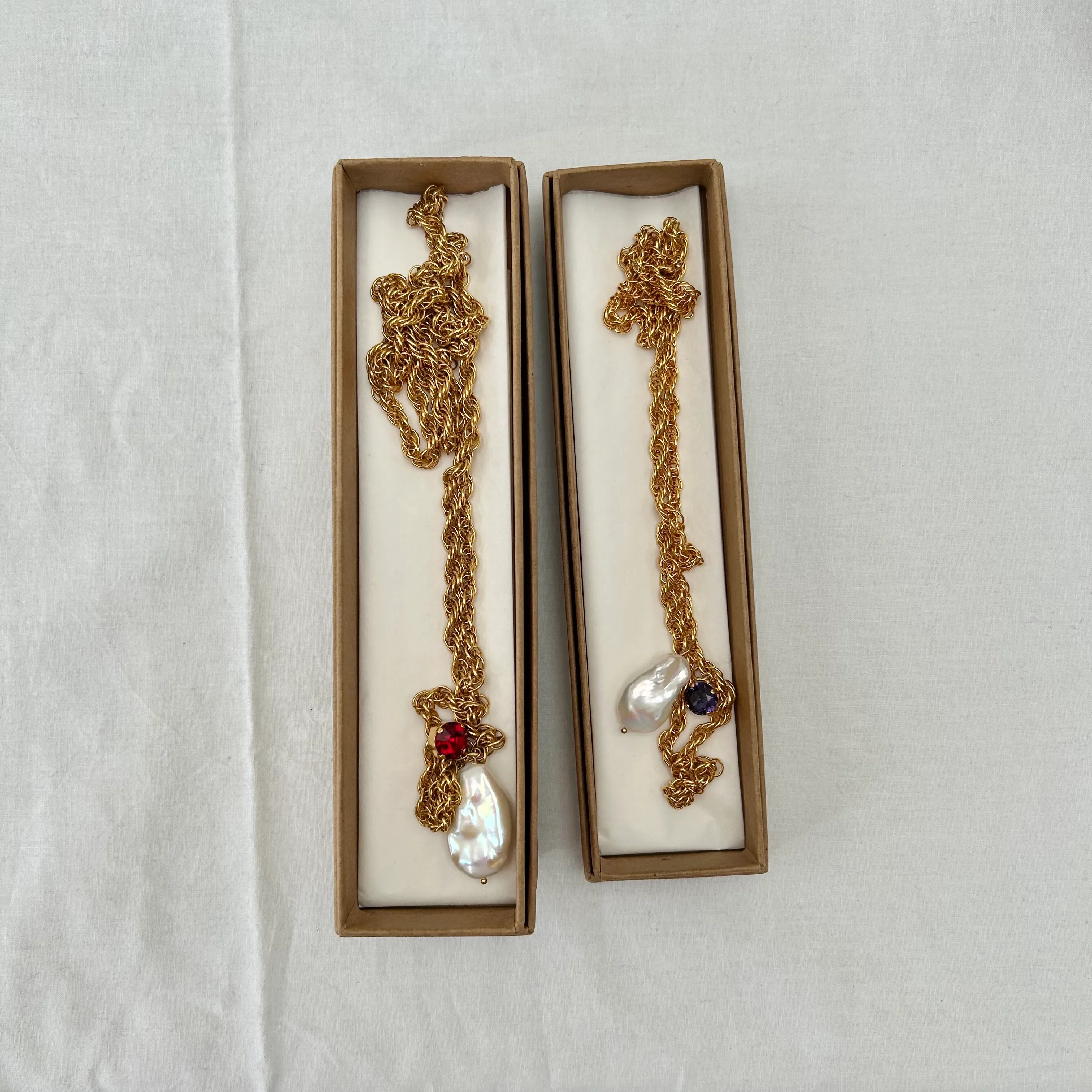 Braderie BB - Big Pearl necklace sold by Bangle Begum
