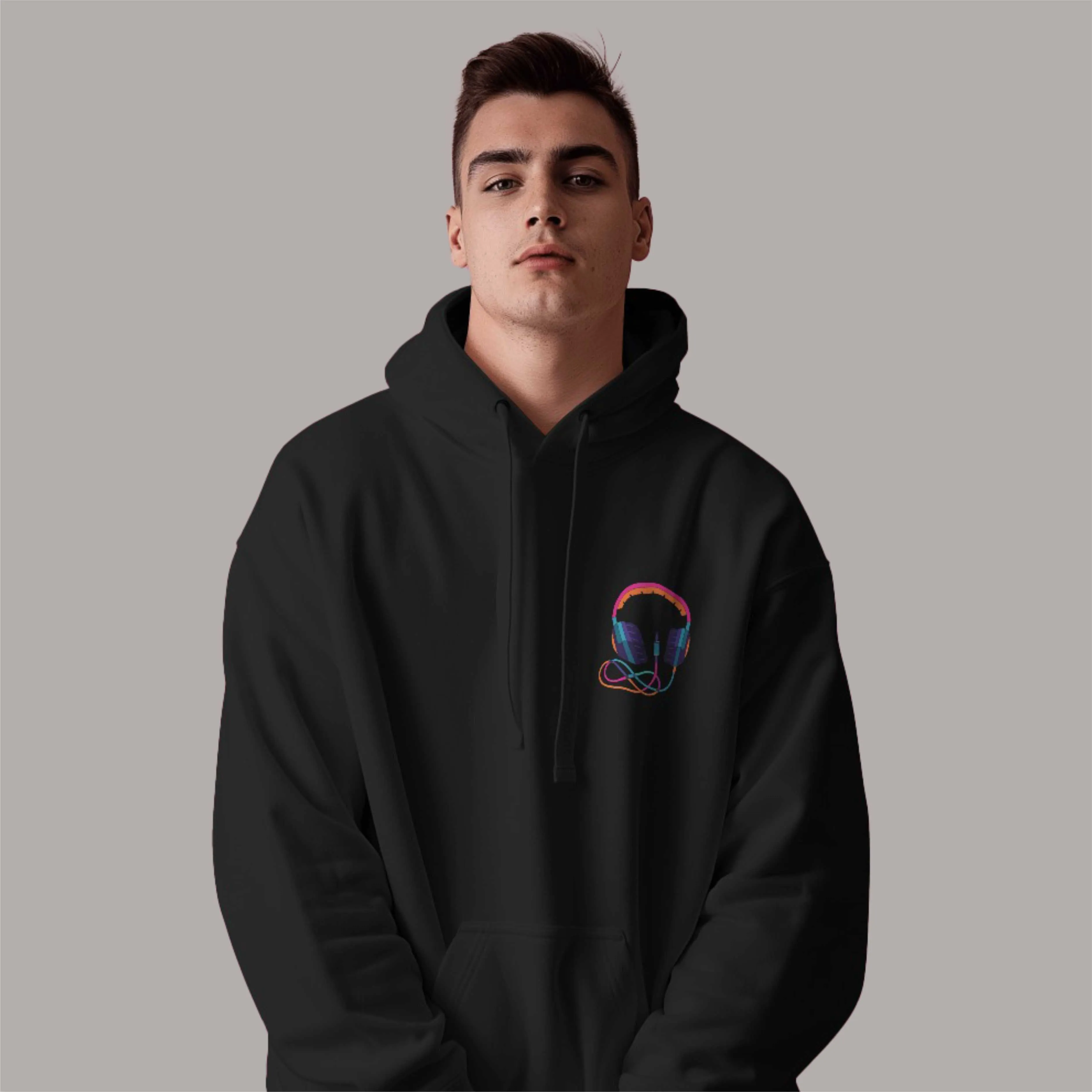 Headphone Oversized Hoodie sold by Ceazur