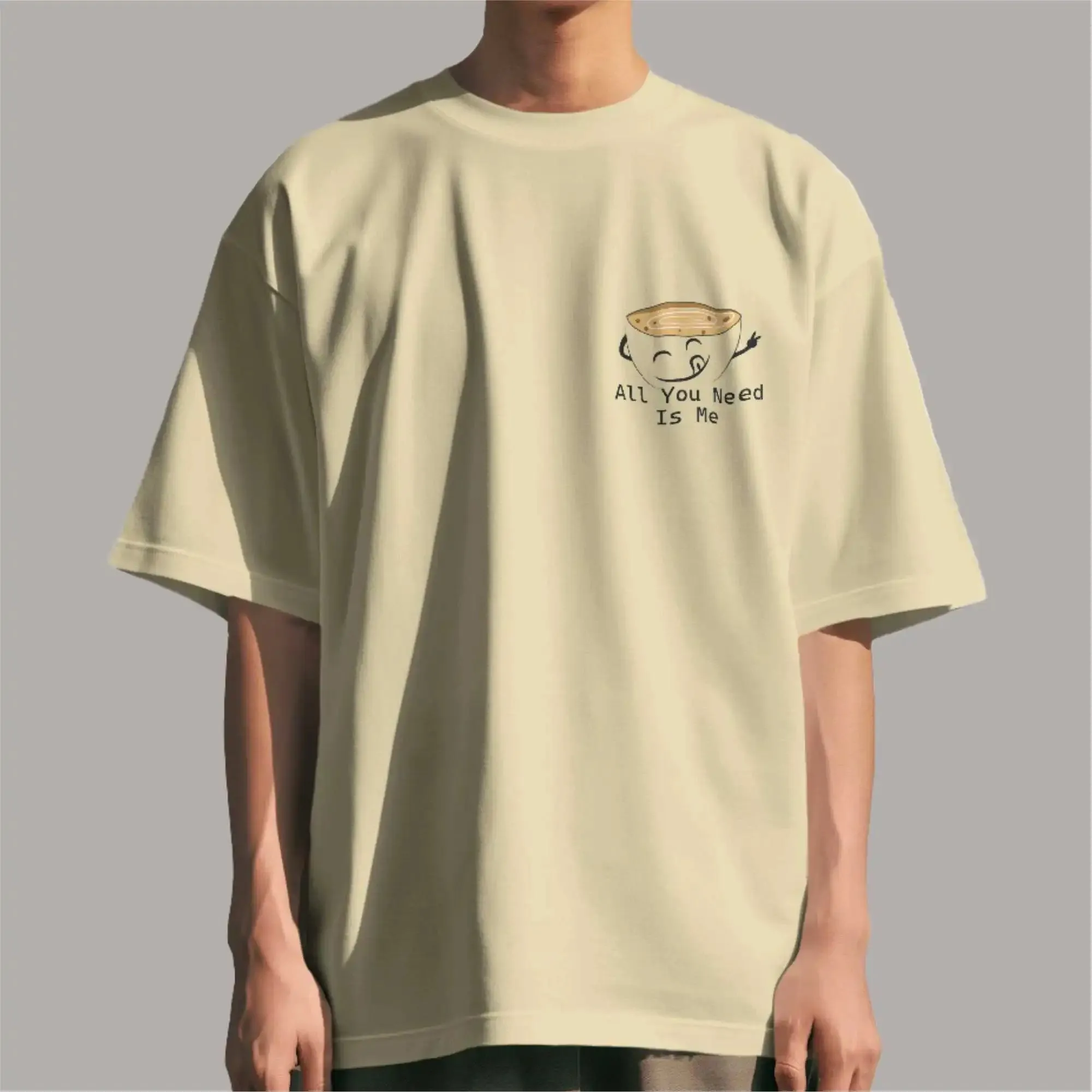 All You Need Is Me | Oversized T-Shirt sold by Ceazur product image thumbnail 3