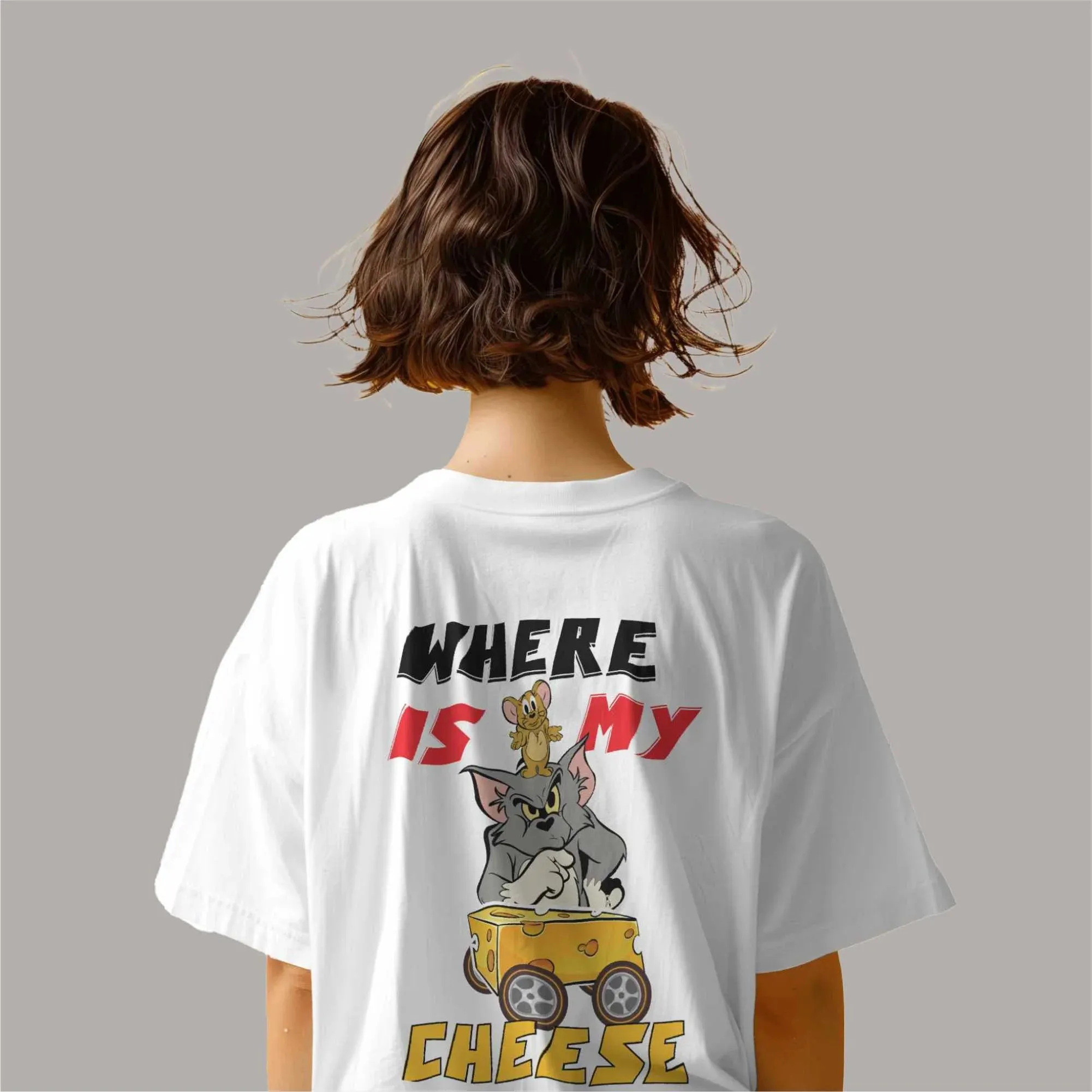 Where Is My Cheese Oversized T-Shirt sold by Ceazur