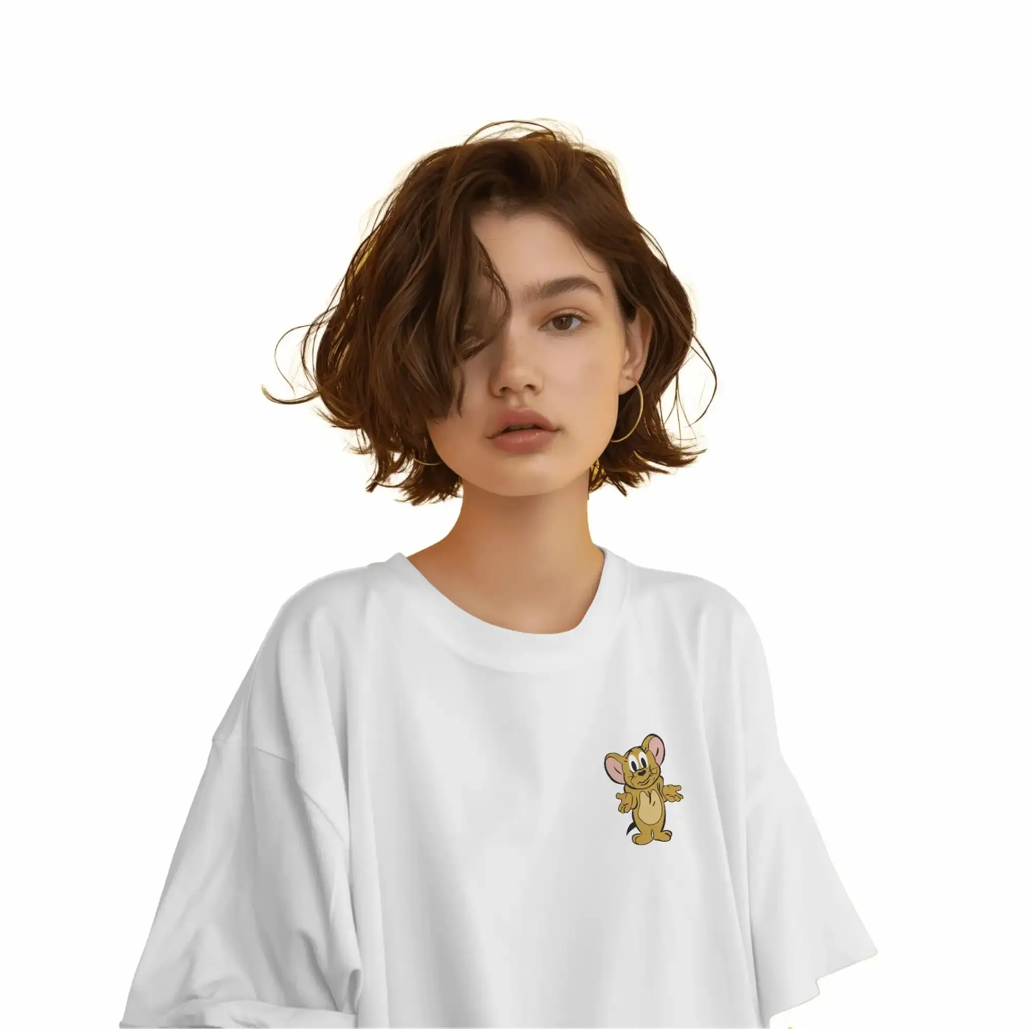 Where Is My Cheese Oversized T-Shirt sold by Ceazur product image thumbnail 2