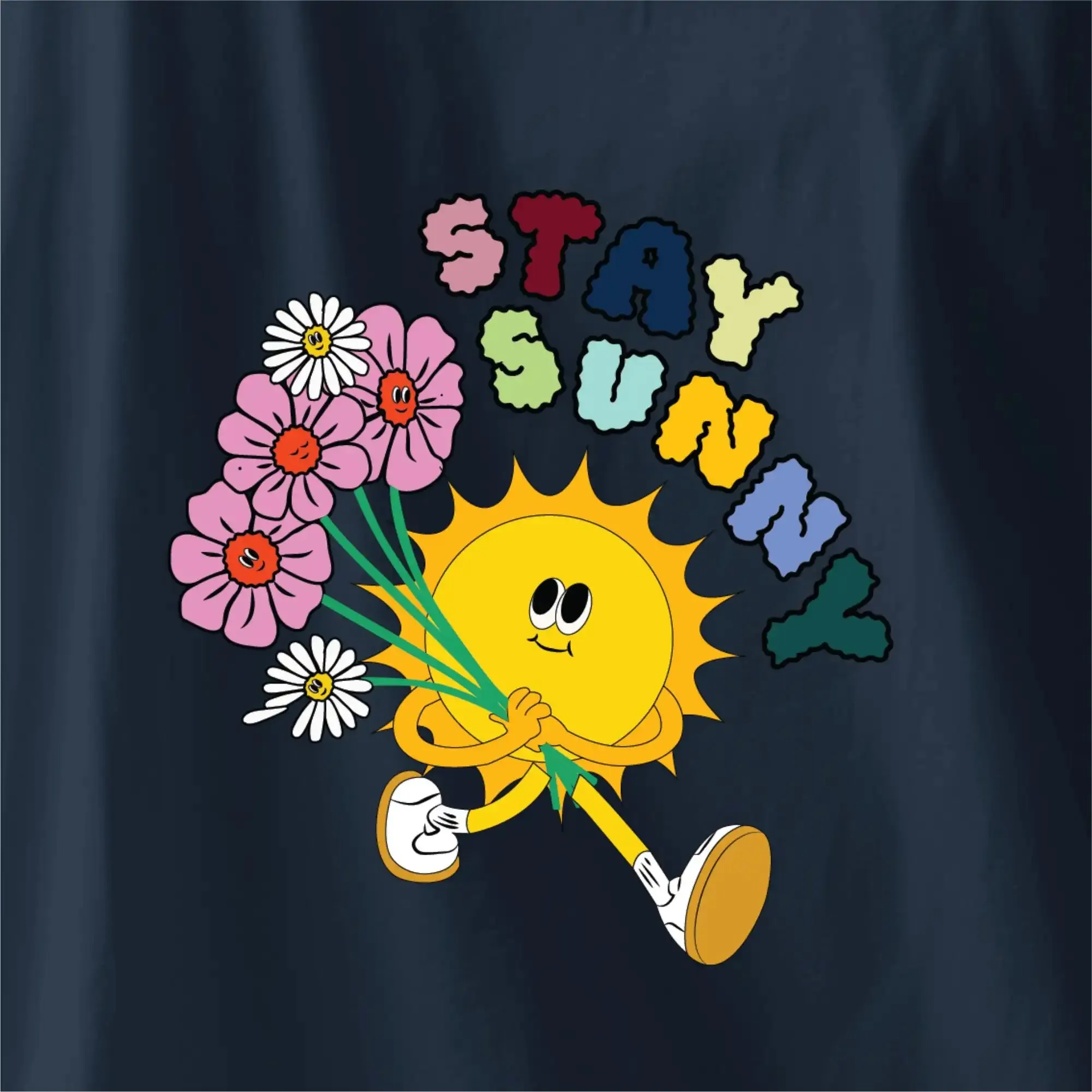 Stay Sunny Oversized T-Shirt sold by Ceazur product image thumbnail 4