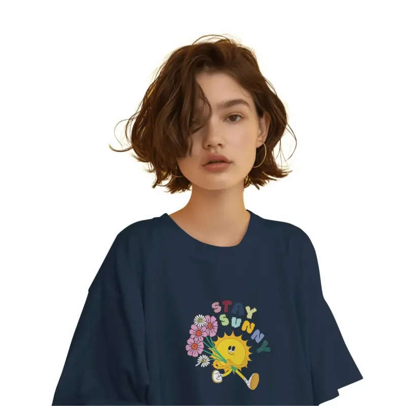 Stay Sunny Oversized T-Shirt sold by Ceazur