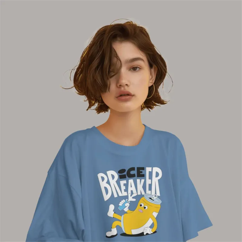 Ice Breaker Oversized T-Shirt sold by Ceazur