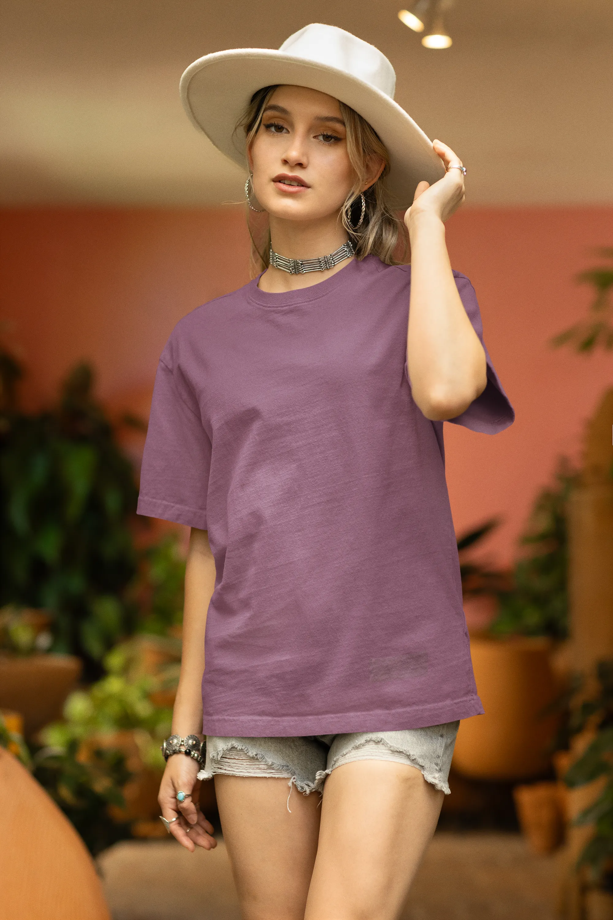 Plain Oversized T-Shirt sold by Ceazur product image thumbnail 5