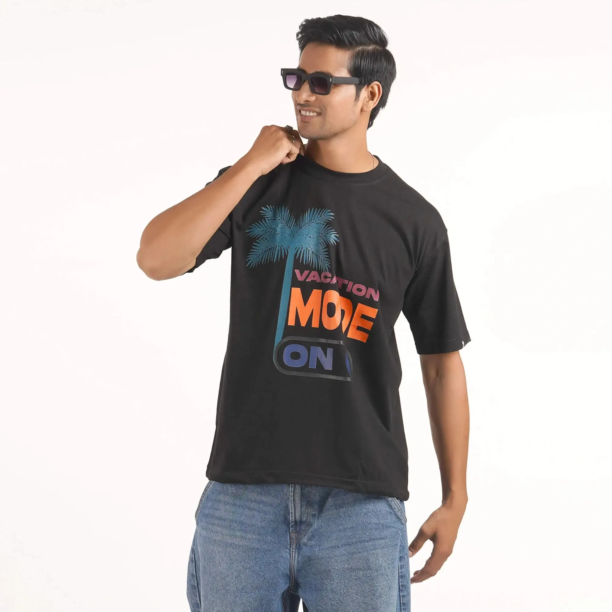 Vacation Mode On Oversized T-Shirt sold by Ceazur product image thumbnail 2
