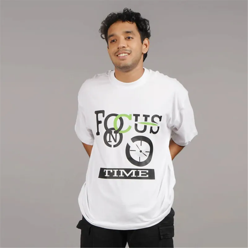 Focus On Time Oversized T-Shirt sold by Ceazur