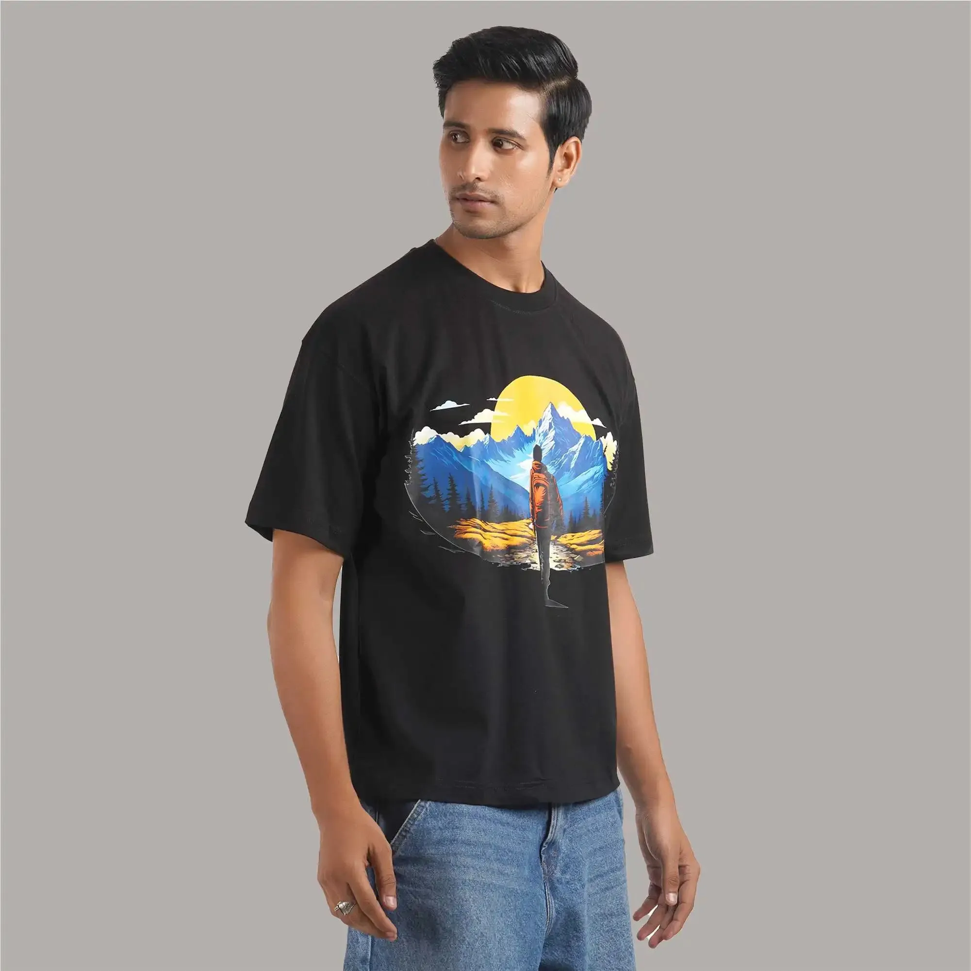 Sunset Oversized T-Shirt sold by Ceazur